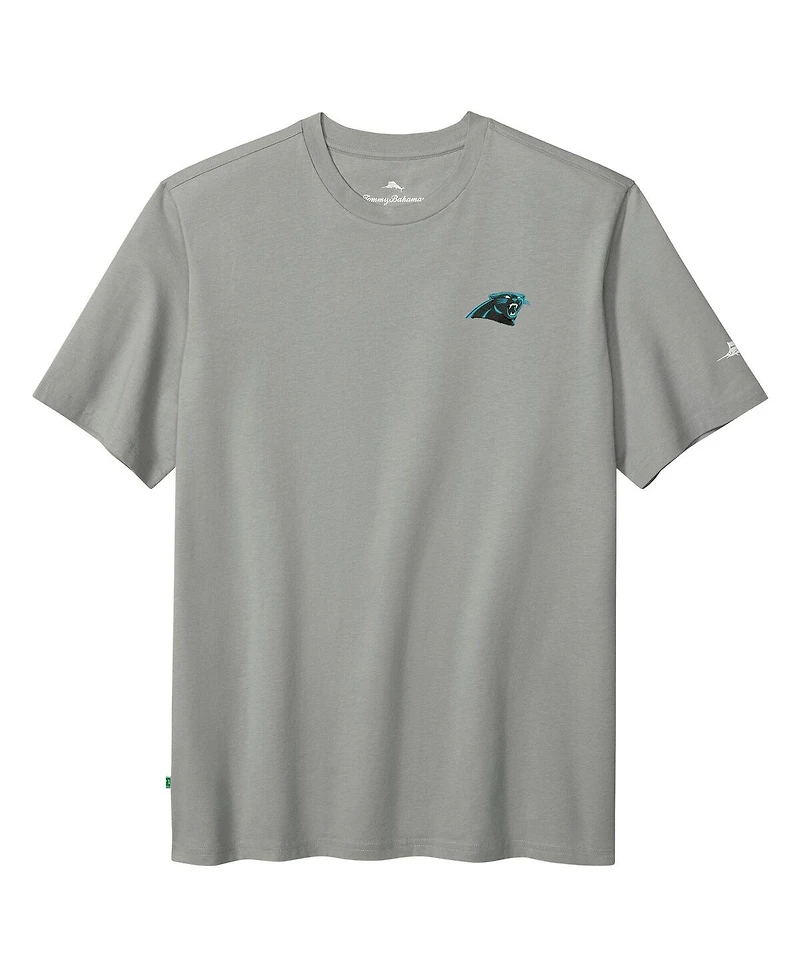 Tommy Bahama Men's Gray Carolina Panthers Huddle Hang Tens T-Shirt