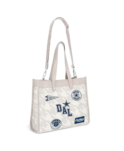 Wear by Erin Andrews Dallas Cowboys Patch Printed Tote Bag