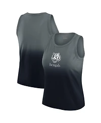 Wear by Erin Andrews x Gracie Women's Black Cincinnati Bengals Ombre Tank Top
