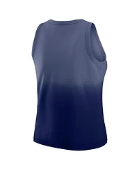 Wear by Erin Andrews x Gracie Women's Navy New York Giants Ombre Tank Top