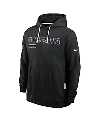 Nike Men's Black Dallas Cowboys Tall 2025 Nfl Crucial Catch Sideline Standard Issue Dri-fit Hoodie