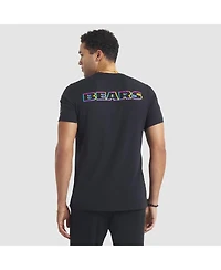 Nike Men's Black Chicago Bears 2025 Nfl Crucial Catch Tri-Blend Dri-fit T-Shirt