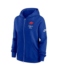 Nike Women's Royal Buffalo Bills Phoenix Rewind Full-Zip Hoodie