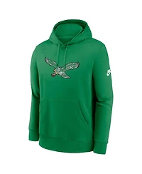 Nike Men's Kelly Green Philadelphia Eagles Club Fleece Pullover Hoodie