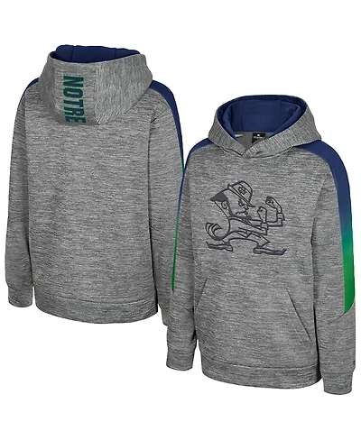 Colosseum Big Boys and Girls Gray Notre Dame Fighting Irish The Gang Hoodie