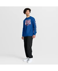 Fanatics Men's Royal Buffalo Bills Hometown Sweep Legacy Long Sleeve T-Shirt