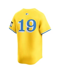 Nike Men's Roman Anthony Gold Boston Red Sox City Connect Limited Jersey