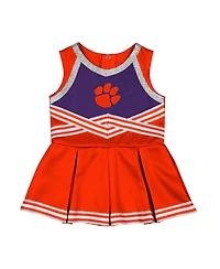 Colosseum Girls Baby Boys and Girls Orange Clemson Tigers Lollipop Park Cheer Dress