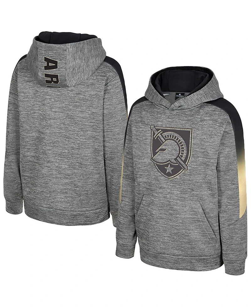 Colosseum Big Boys and Girls Gray Army Black Knights The Gang Hoodie