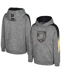 Colosseum Big Boys and Girls Gray Army Black Knights The Gang Hoodie