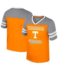 Colosseum Big Girls Tennessee Orange Tennessee Volunteers Princess Bubblegum Bling T-Shirt
