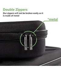 Bubm Hyperice Hypervolt Go 2 Carrying Case - Hard Shell Travel Storage Organizer Bag for Hypervolt Go Massage Gun