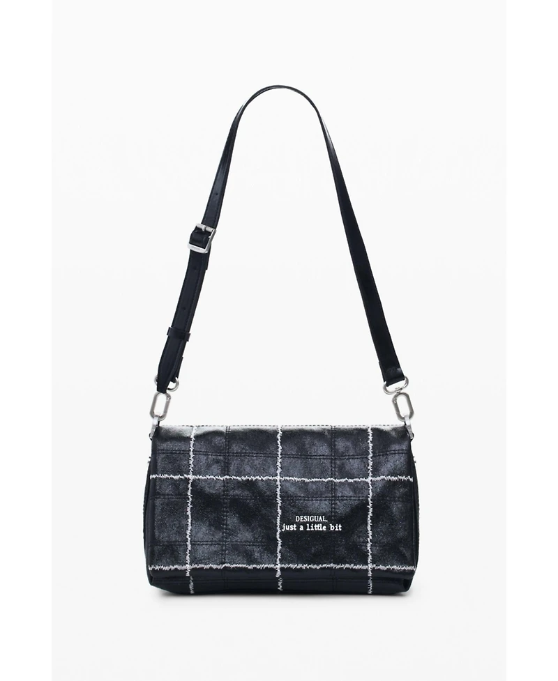 Desigual Women's Medium shiny crossbody bag