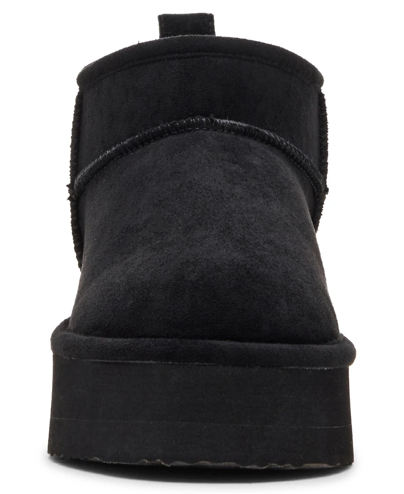 Madden Girl Women's Brave Cozy Mini Platform Booties