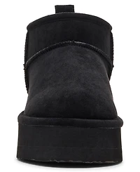 Madden Girl Women's Brave Cozy Mini Platform Booties