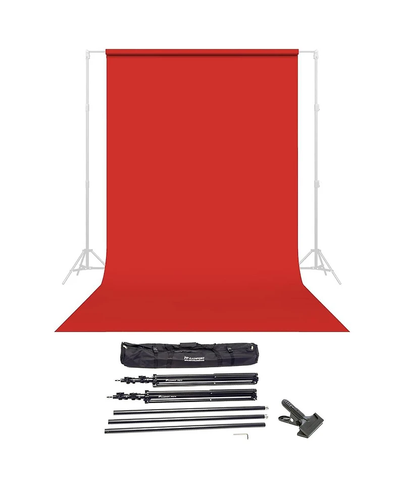 Savage Widetone Seamless Background Paper, 86" wide x 36' Red, #68