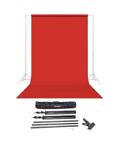 Savage Widetone Seamless Background Paper, 86" wide x 36' Red, #68