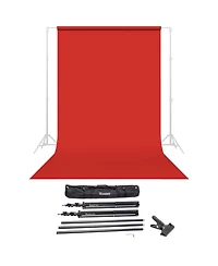 Savage Widetone Seamless Background Paper, 86" wide x 36' Red, #68