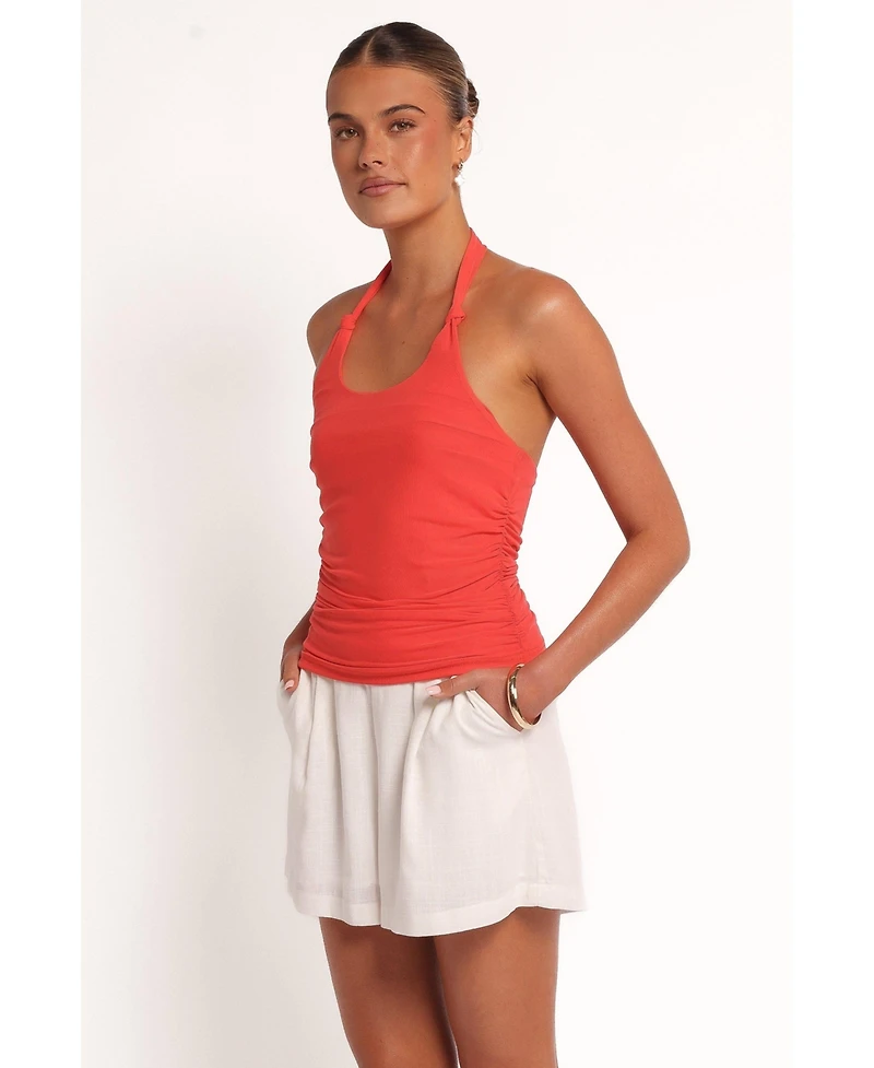 Petal and Pup Women's Boston Halter Top
