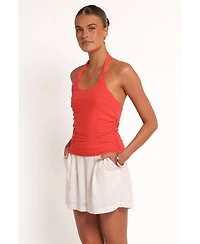 Petal and Pup Women's Boston Halter Top