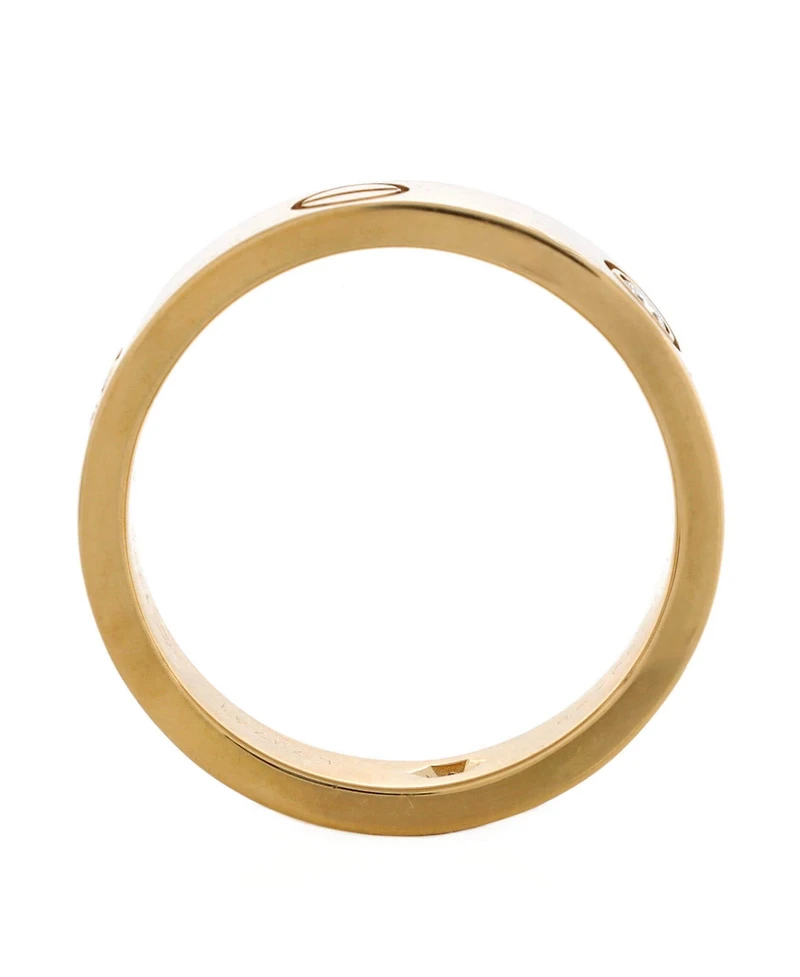 Pre-Owned Cartier Love 3 Diamonds Band Ring