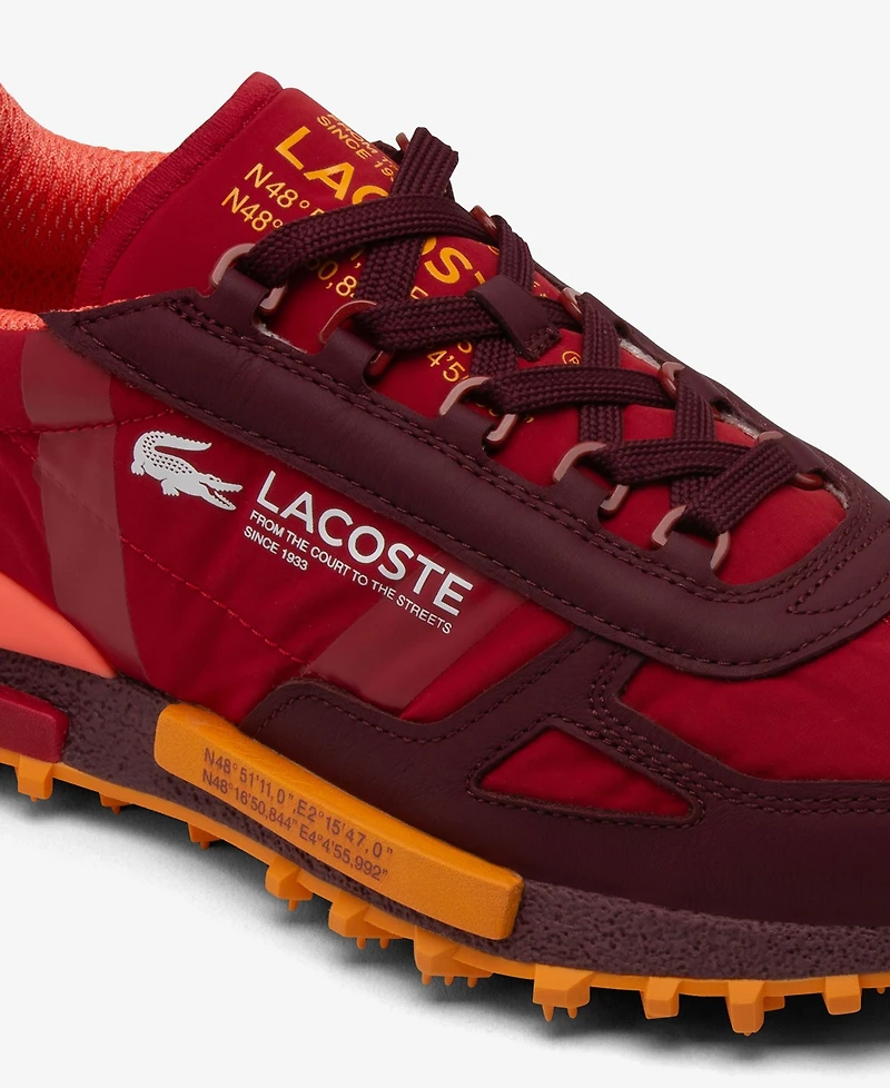 Lacoste Men's Elite Active Round Toe Sneakers