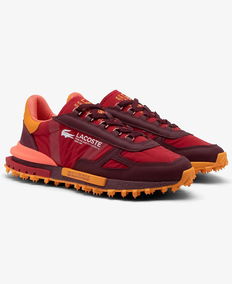 Lacoste Men's Elite Active Round Toe Sneakers