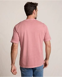Lands' End Men's Short Sleeve Sun Faded Super T