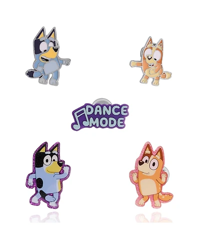 Bluey Enamel Pin Set - 5-Piece Character Collector Pack