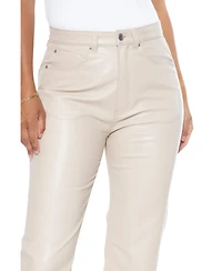 Blue Revival Women's Bone Leather Straight Leg Pant