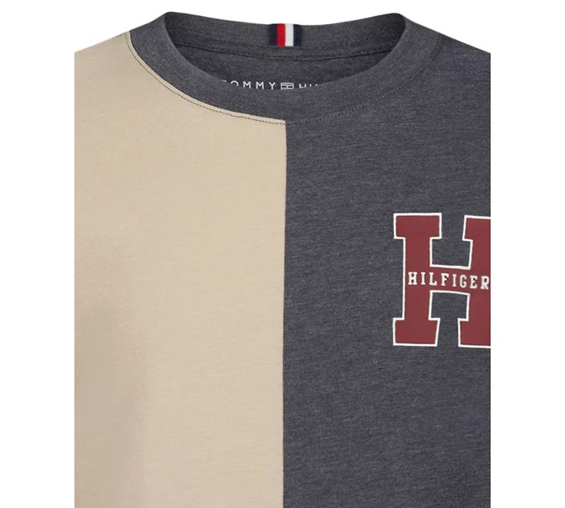 Tommy Hilfiger Boys 2T-7 Long Sleeve T-Shirt