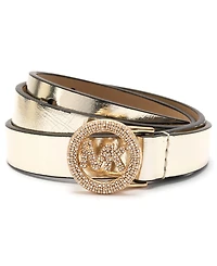 Michael Kors Women's Pave Logo Belt
