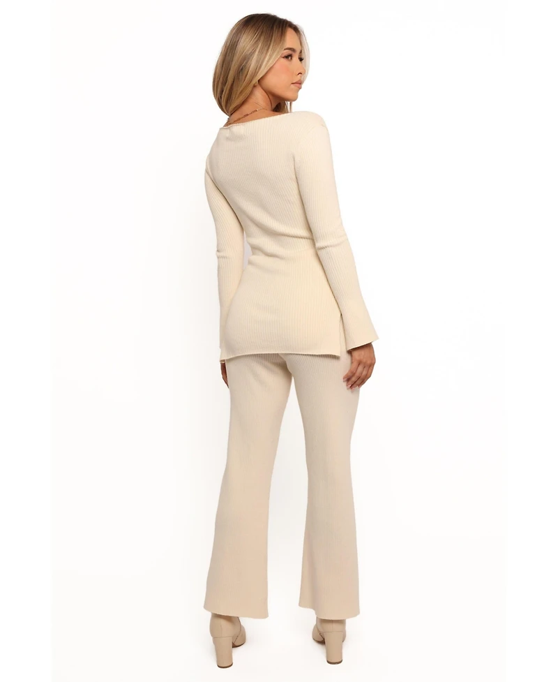 Petal and Pup Women's Beeba Ribbed Knit Pants