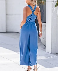 Cupshe Women's Urban Edge Wide Leg Jumpsuit