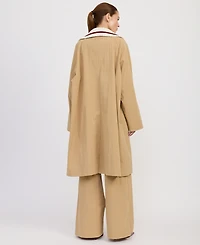 En Saison Women's Marleigh Long Car Trench Coat