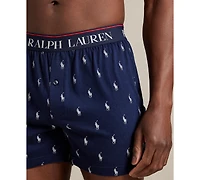 Polo Ralph Lauren Men's Exposed Waistband Knit Boxers