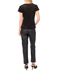 Vince Camuto Women's Short Sleeve Top