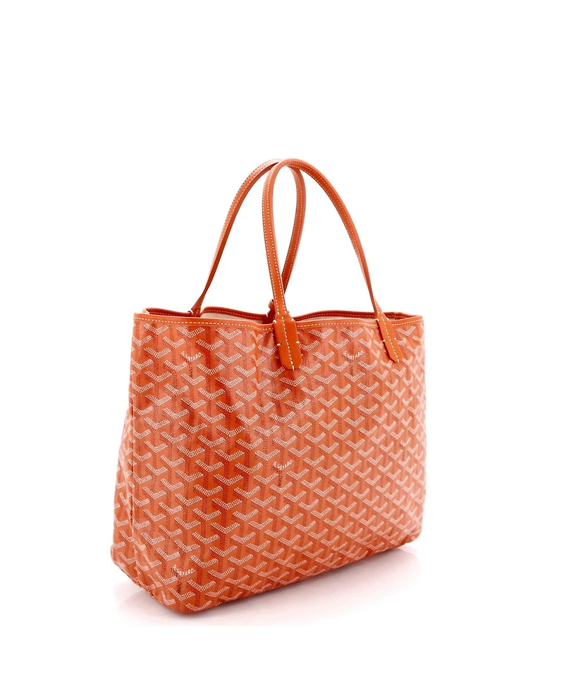 Pre-Owned Goyard Pm Saint Louis Tote Coated Canvas