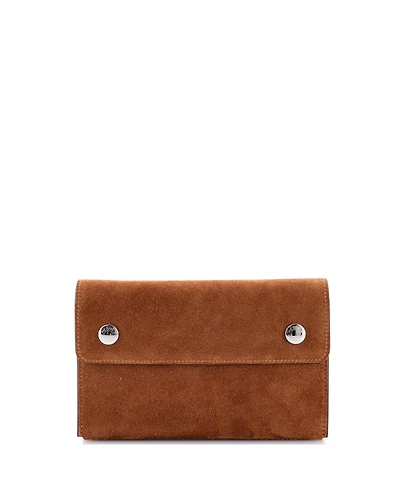 Pre-Owned Hermes Hermesnap Wallet Bag Grizzly and Swift