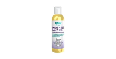 Now Foods Soothing Baby Oil-Calming Lavender ,4 Oz