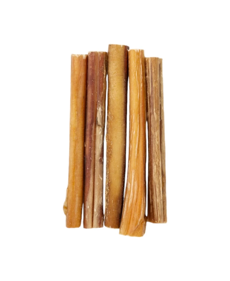 Country Living 6" Bully Sticks for Dogs – Standard – 10 Count Bag – All-Natural, Single-Ingredient, Long-Lasting Dog Chews – High-Protein, Grain-Free,