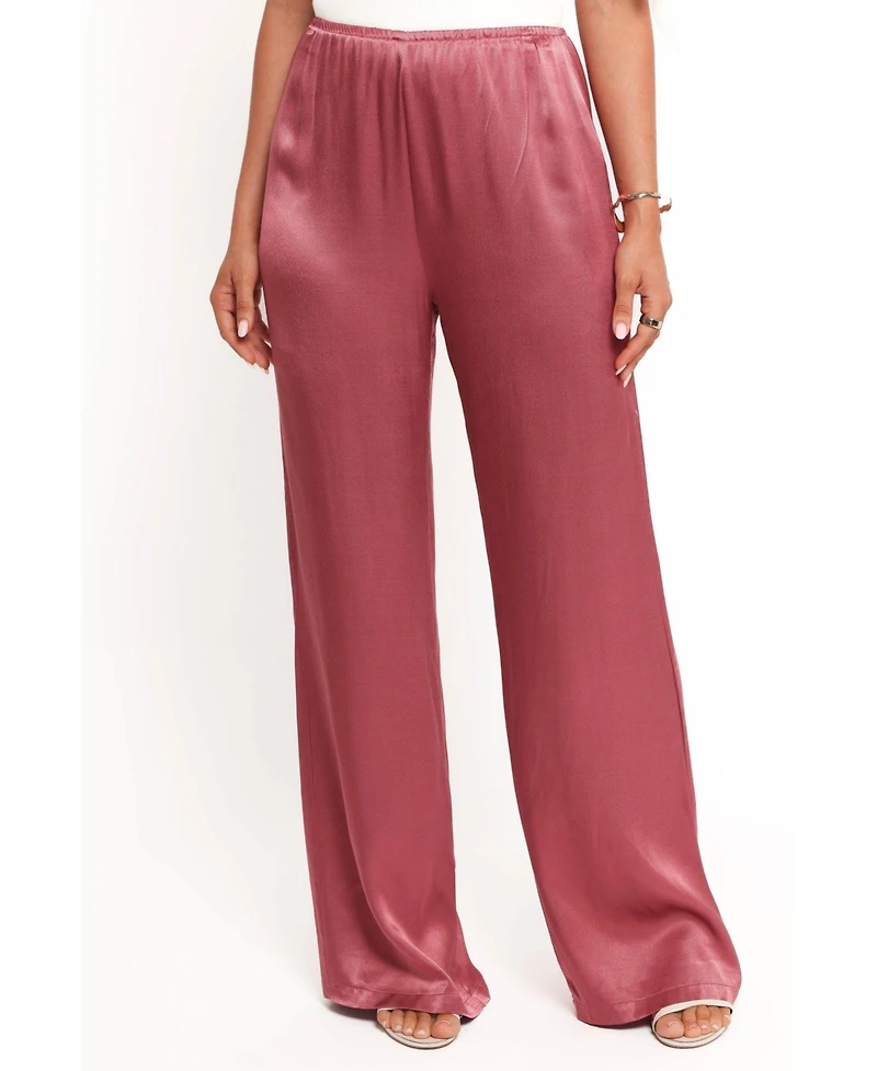 Petal and Pup Carissa Satin Pants