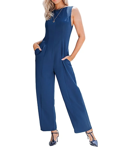 Cupshe Women's Modern Utility Wide Leg Jumpsuit