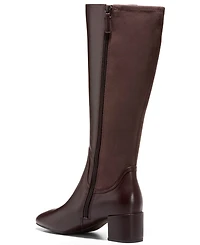 Cole Haan Women's Go-To-Serenna Block Heel Tall Shaft Dress Boots