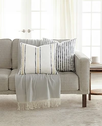 ienjoy Home Yarn-Dyed Patterns 2-Pack Decor Pillows, 20" x 20"