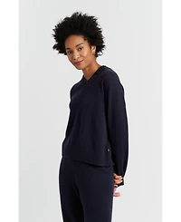Chinti & Parker Women's Wool-Cashmere Ribbed V-neck Sweater