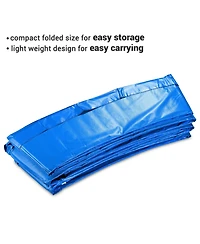 Yescom Trampoline Mat & Pad Replacement Kit w/ 96V-Ring for 14ft Round Trampoline Frame