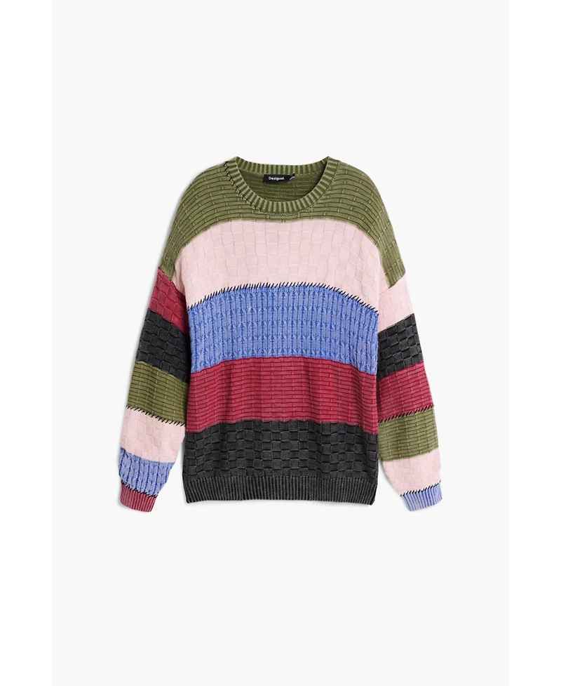 Desigual Men's Stitch knit sweater