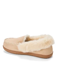 Dearfoams Women's Ryland Cabin Moccasin Slipper