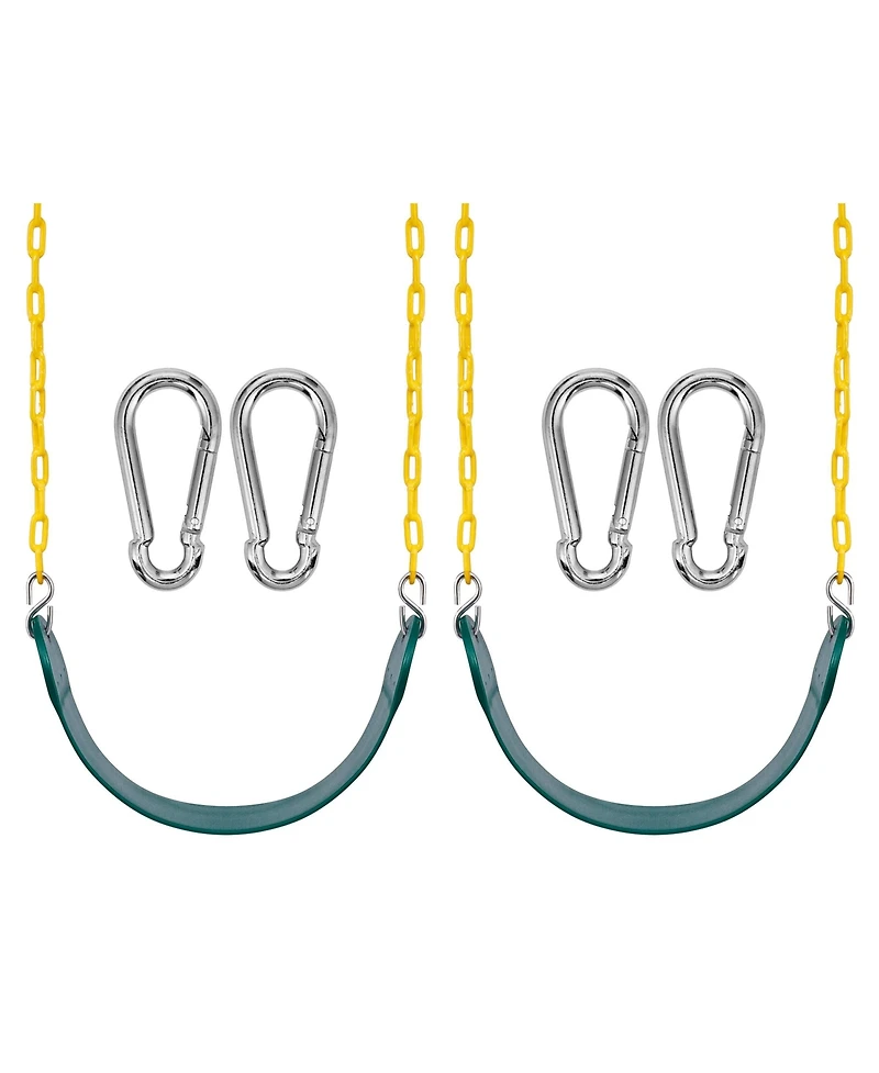 Sorbus Pack 68" Chain Heavy Duty Swing Seat with Snap Hooks